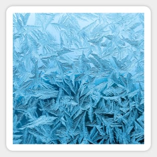 Abstract ice crystal Sticker